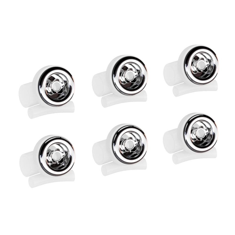 У37561 HD 6 форсунок см цвет Хромированный 1 Marka Россия 