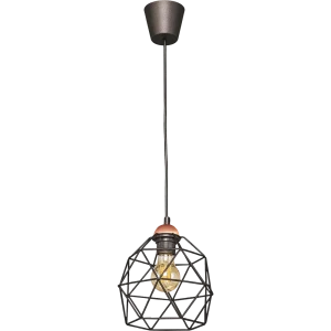 Светильник подвесной Eurosvet Galaxy 1638, 1 лампа, 5 м², цвет чёрный