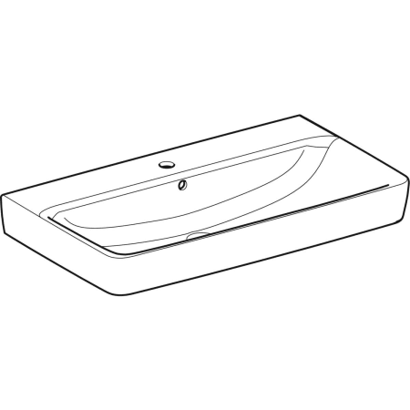 501.724.00.1 Накладная раковина Geberit Renova Plan Geberit  - Вид №19