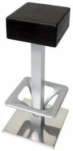 Vela Arredamenti Стул высокий поворотный, обитый