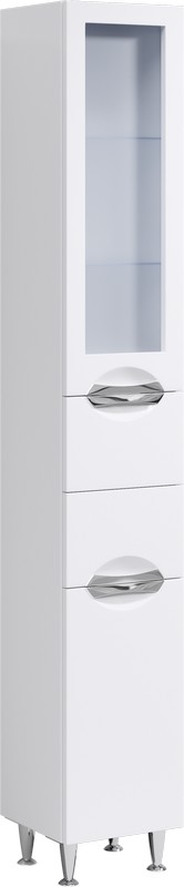 Лайн пенал напольный с корзиной Li.05.03 AQWELLA LINE sun-id-277951 - Вид №1