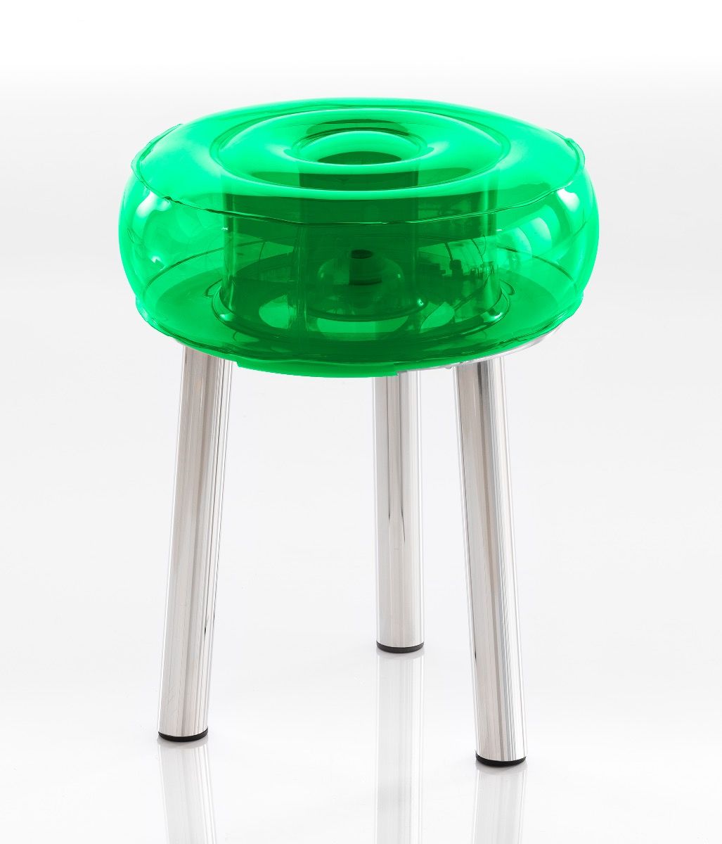MOJOW Табурет FLOOFY из нержавеющей стали Зеленый TAFLCIEKO03VC 