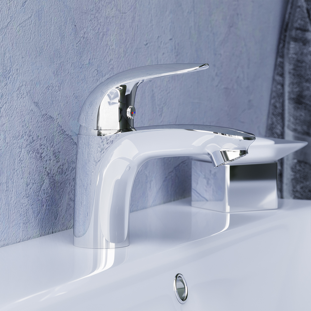 310210000 смеситель для умывальника без дк Damixa Palace Bit  - Вид №1