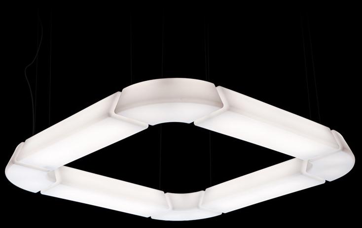 Martinelli Luce Подвесной светильник из полиэтилена с диммером Circular pol 2057 xxl - Вид №10