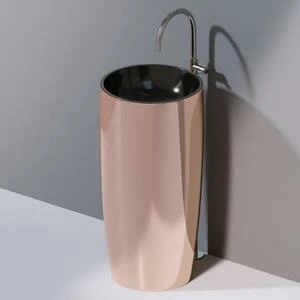 L103T0R0VT.260 Напольная раковина стоящая круглая A. e T. Italia PILLAR