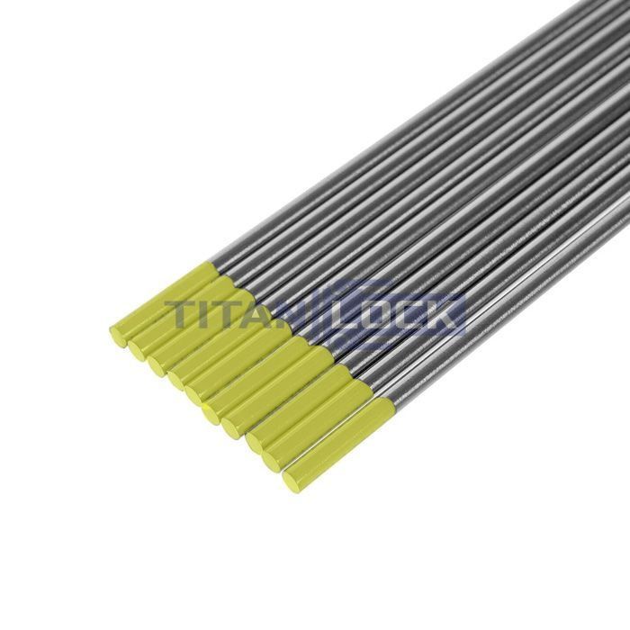 Вольфрамовый электрод WL-15 (золотой), диам. 3,2 мм, TLWL1532 TITAN LOCK 