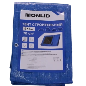 Строительный тент MONLID 4x5 м с усиленной защитой 89419076