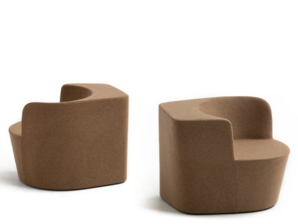 Войлочное кресло с подлокотниками MOROSO Таба ARCH-00032950 - Вид №17