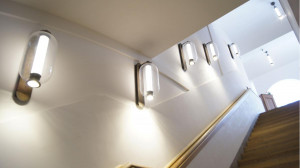 089732 Бра A BA BA прозрачное/серое стекло Parachilna Bai