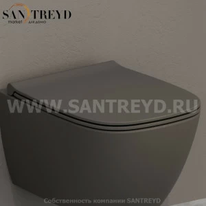 GN022AT Крышка сиденье для унитаза Ceramica Globo GENESIS