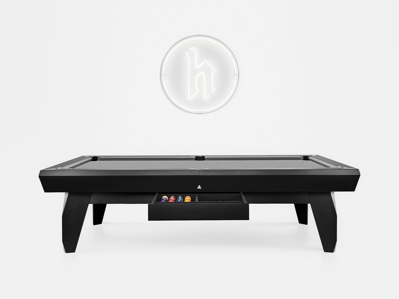 Деревянный прямоугольный бильярдный стол Hermelin biliardi современные игровые столы ARCH-00047628 - Вид №2
