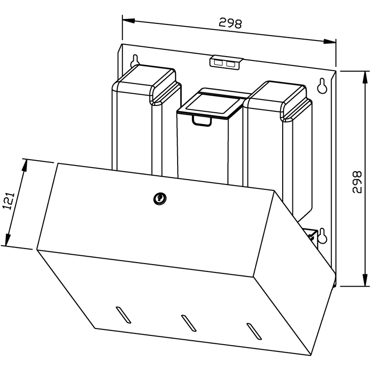 727730 Комбинированное мыло/дезинфицирующее средство/лосьон WP575 WAGNER_EWAR A-LINE Wagner Ewar  - Вид №1