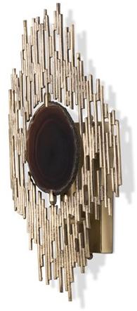 KOKET Настенный светильник из агата и металла Vivre sun-id-1446638 - Вид №1