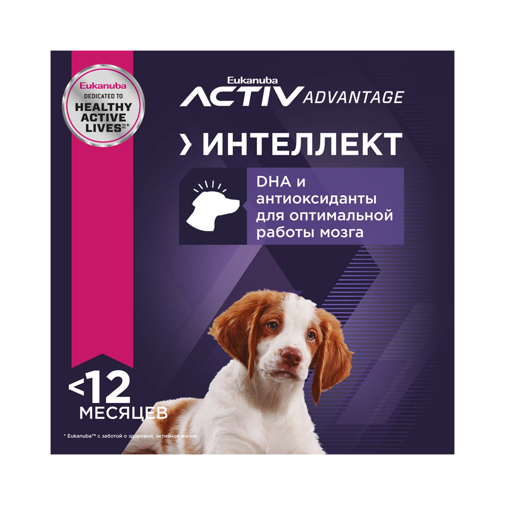 ПР0023007 Корм для щенков ягненок, рис сух. 12кг Eukanuba  - Вид №1