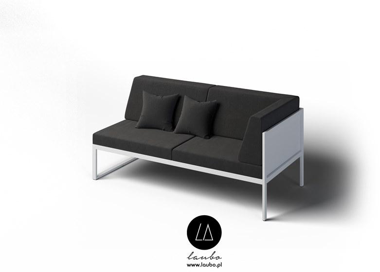 Laubo Садовый диван 2-х местный правый Formal sun-id-1511215 - Вид №1