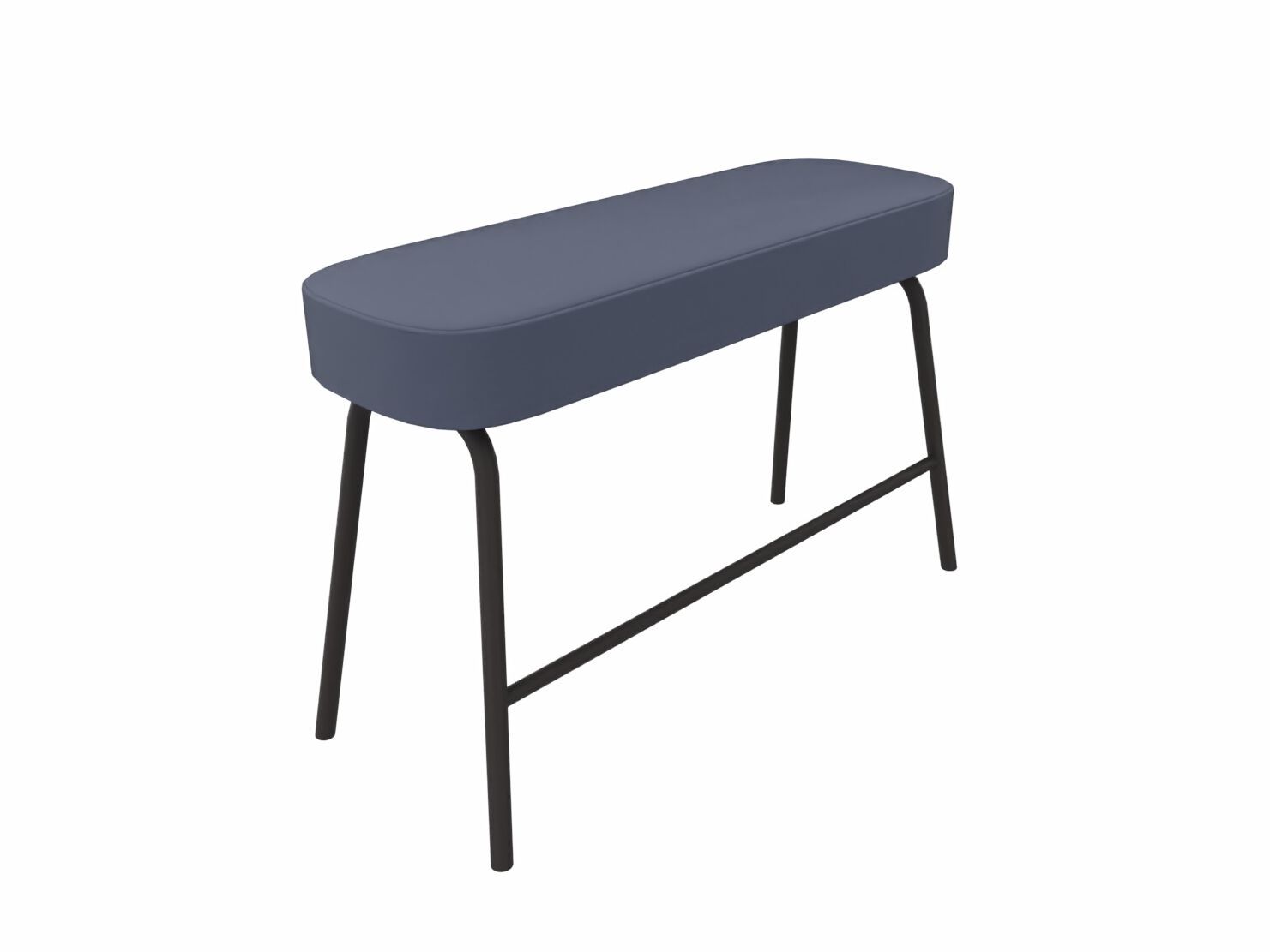 Высокая скамейка из ткани Cascando Pully ARCH-00038000