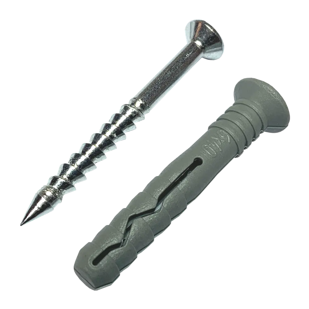 Дюбель-гвоздь потайной полипропилен 6x40 мм 10 шт Santreyd STLM-2099695 - Вид №1