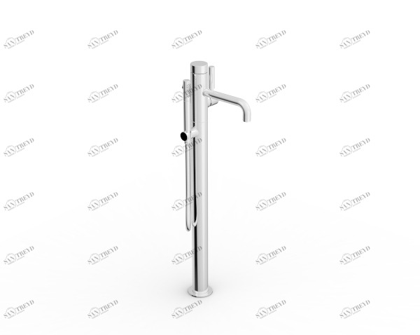 4703 EVT-100 Смеситель для ванны on tubes Zazzeri 4703EVT100