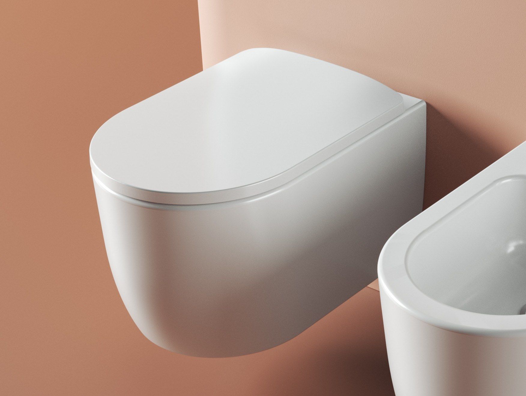 Керамический подвесной туалет ArtCeram Моне ARCH-00084016 - Вид №1