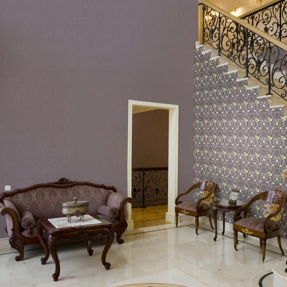 Обои виниловые Elysium Флористика коричневые 0.53 м 28406 STLM-2063492 - Вид №2