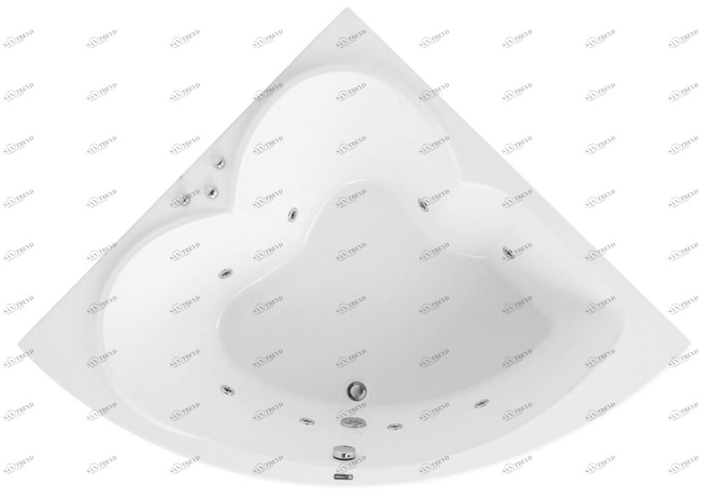 Акриловая ванна Aquanet Manila 150x150 (г/м, с/п) 00172312