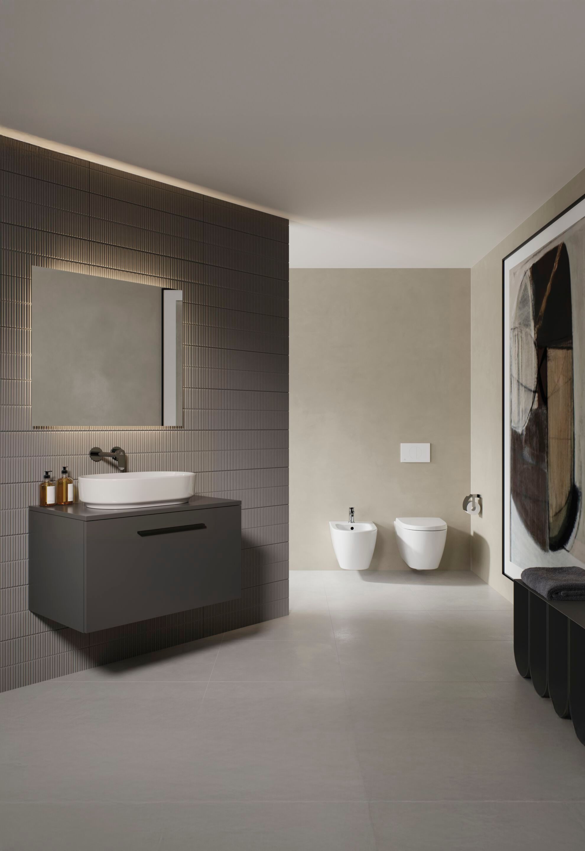 Керамическое подвесное биде с переливом Ideal Standard I. life O ARCH-00145967 - Вид №5