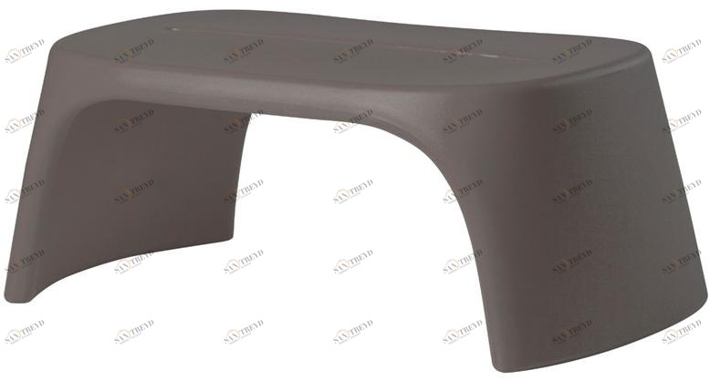 SLIDE Штабелируемая садовая скамейка из полиэтилена Amélie Amelie sun-id-1451271