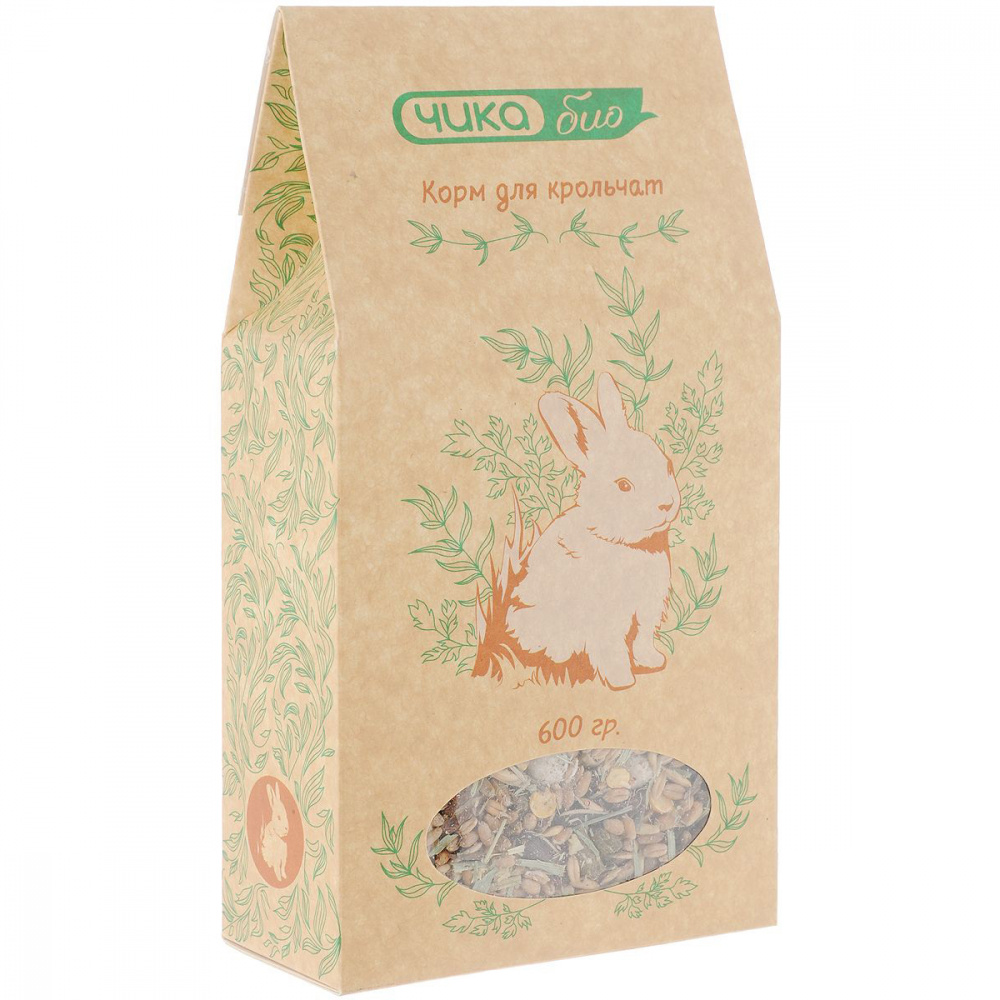 ПР0047720 Корм для крольчат БИО Смесь сух. 600г ЧИКА 