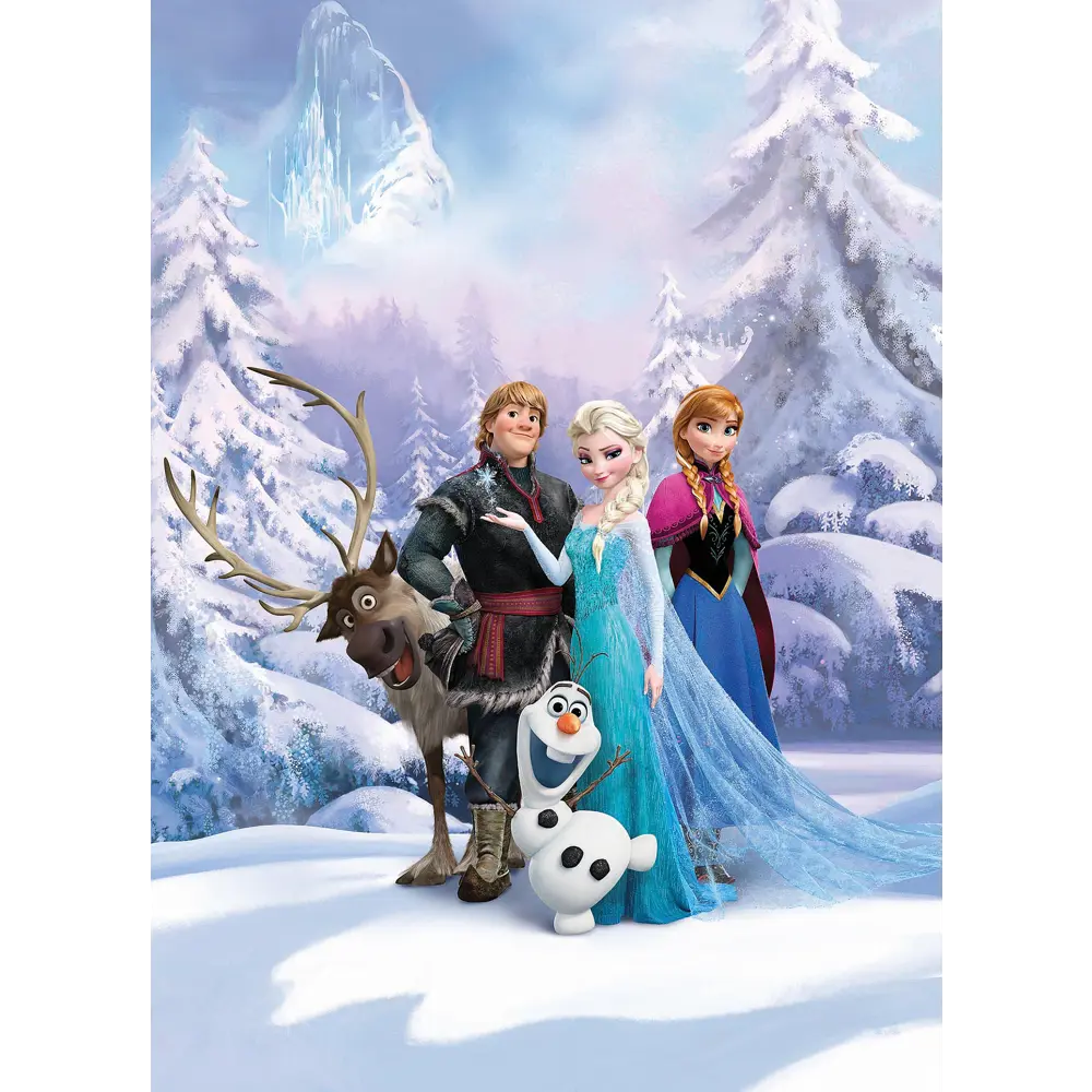 Фотообои «Frozen. Зима», бумажные, 184x254 см, 4-498 Komar Disney/Marvel/Star Wars STLM-2125323
