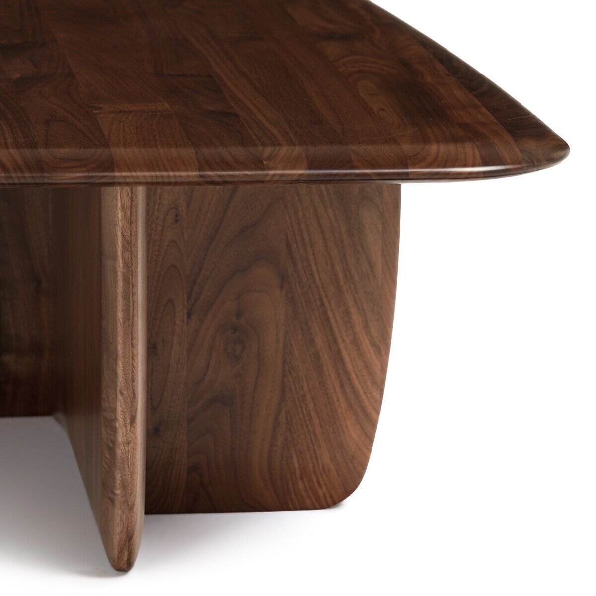 Низкий квадратный журнальный столик из грецкого ореха AMPM Iloss ARCH-00096934 - Вид №4