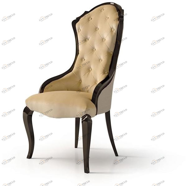 Carpanese Home Бархатный стул с подлокотниками Heritage 6110