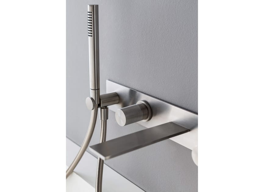 Смеситель для ванны из нержавеющей стали с душем Rubinetterie Treemme 3.6 ARCH-00057709