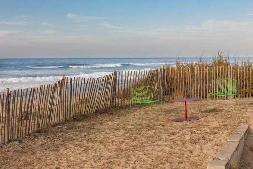 iSimar Штабелируемое садовое кресло из стали с подлокотниками Bolonia 9152 - Вид №3