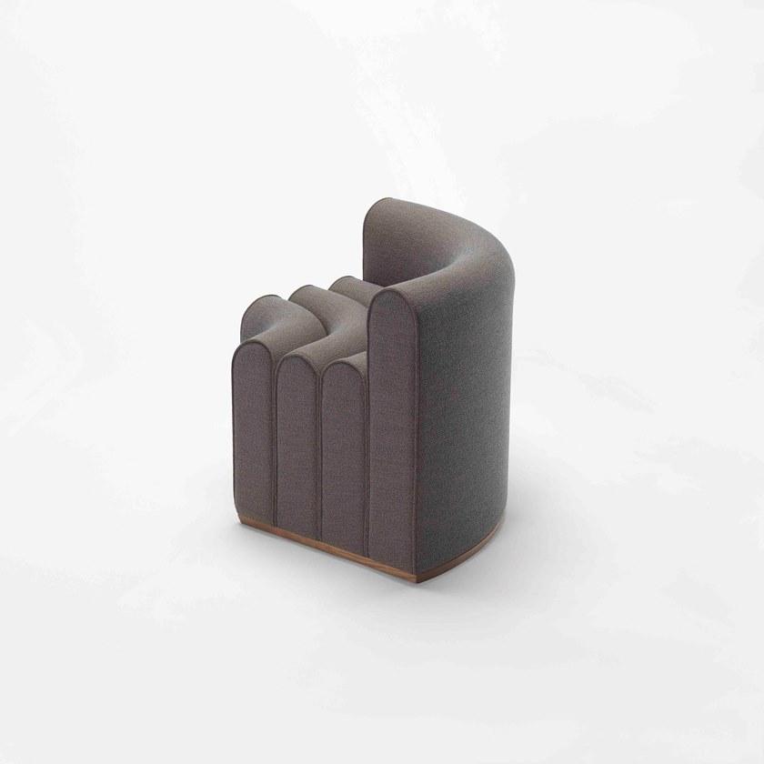 Zilio A&C Модульная тканевая скамья со спинкой Arkad sun-id-1465943 - Вид №1