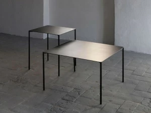 Kendo Mobiliario Стол сервисный металлический квадратный