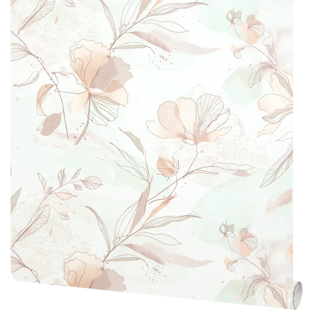 Обои флизелиновые Ateliero Olesya зелёные 1.06 м AT281892 STLM-2082012