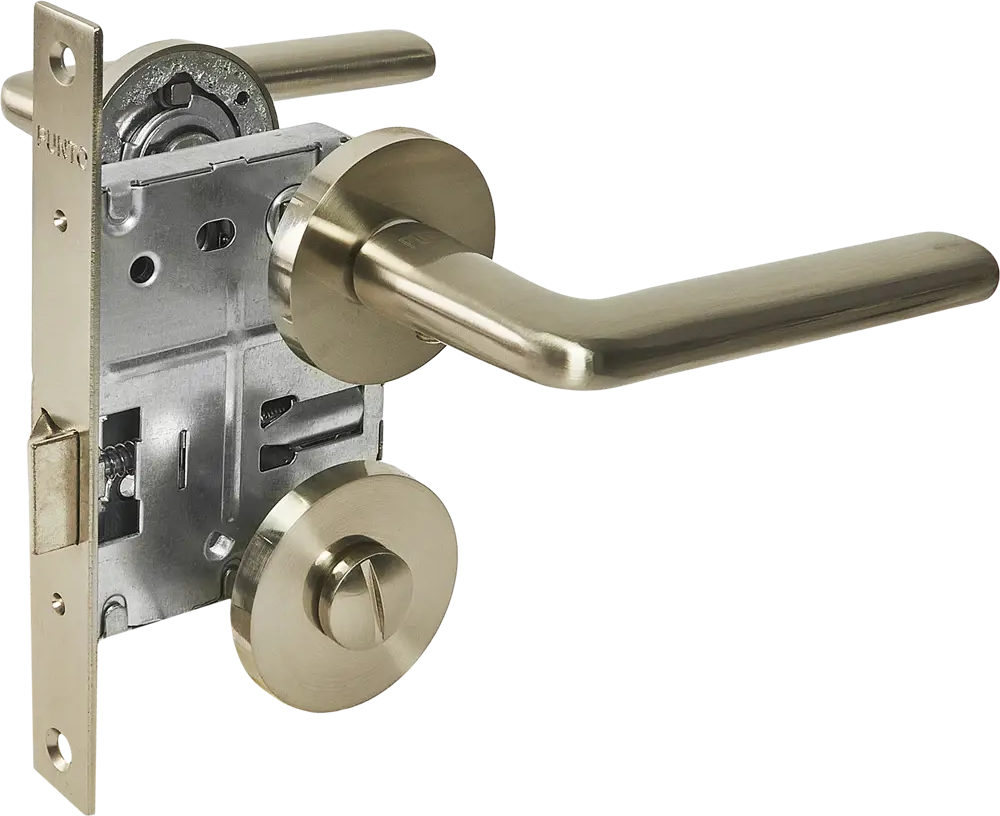 Дверные ручки PUNTO Spark с замком для межкомнатных дверей 85202315