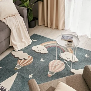 Ковер полипропилен Art Kids LM10 200x300 см цвет голубой 83141669 STLM-2023996