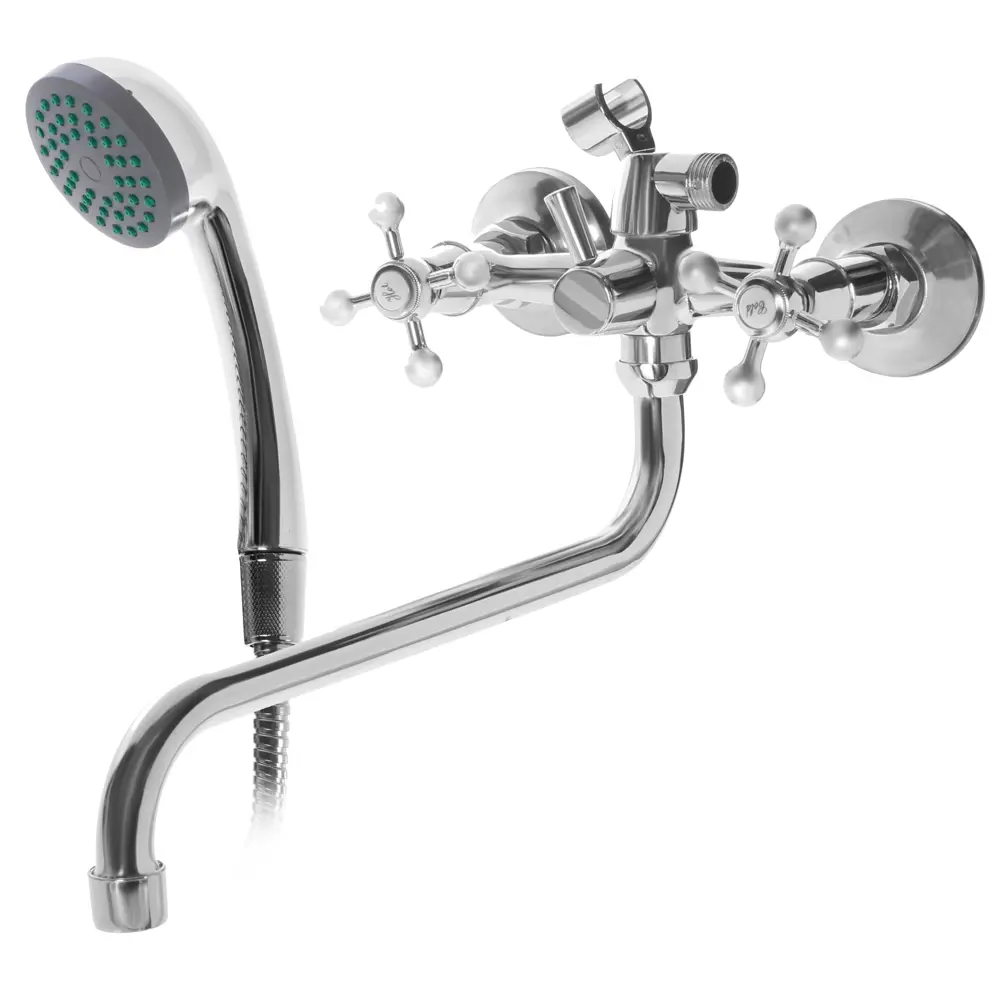 Смеситель для ванны «Cross» универсальный, с душевым набором CULTO STLM-2040960