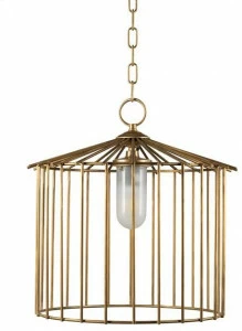 Il Bronzetto Подвесной светильник для улицы из латуни Cage Cag01m / cag01s -out