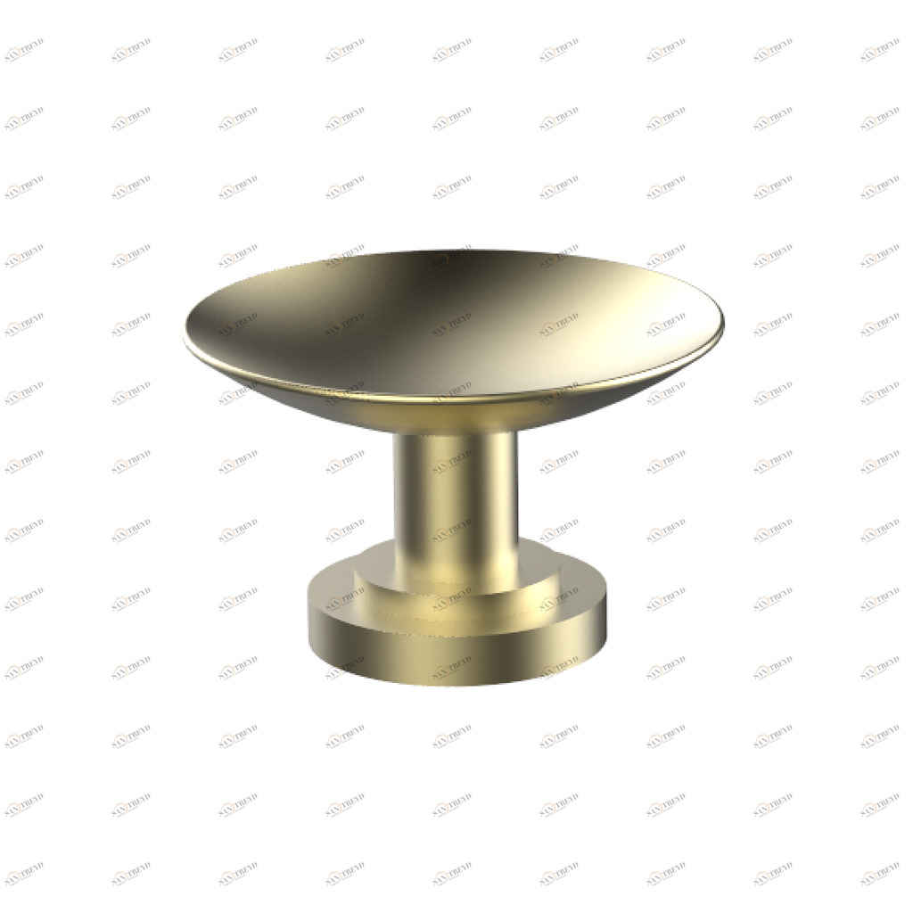 C32-518 C32-518 Подставка для мыла отдельно стоящая ГЛАДКАЯ ЗВЕЗДА Cristal & Bronze STAR LISSE 
