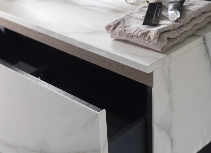 GAMADECOR Тумба под умывальник с зеркалом sun-id-1439704 - Вид №1