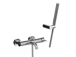 Внешний смеситель для ванны с ручным душем