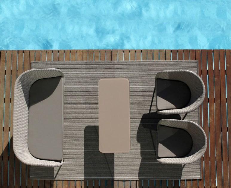 FueraDentro Садовый диван 2 мест из батилина® Shell sun-id-1349776 - Вид №3