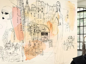 Carta da parati multicolor, PVC free, eco-friendly, lavabile