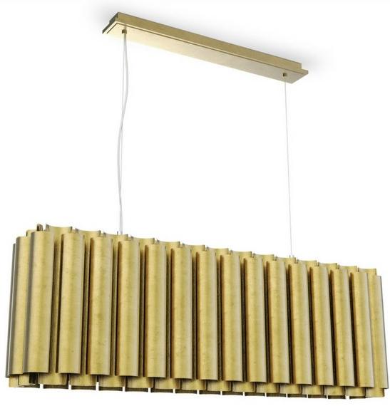 BRABBU Подвесной светильник прямого и отраженного света из латуни Aurum sun-id-1432692 - Вид №3