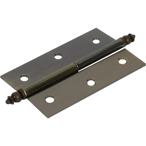 Петля мебельная карточная съёмная левая Amig 541 70x43 мм сталь цвет бронза