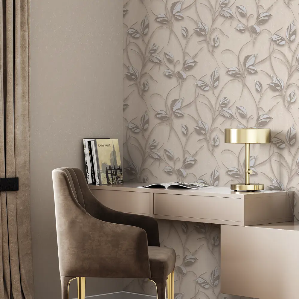 Обои флизелиновые Alsace бежевые 1.06 м PL71750-28 PALITRA LIFE STLM-2149194 - Вид №3