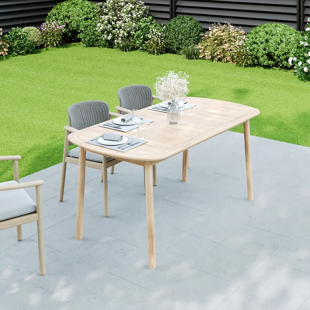 Стол садовый BEGINIA Fisht из натуральной акации для террасы 89382920 STLM-1577044 - Вид №6