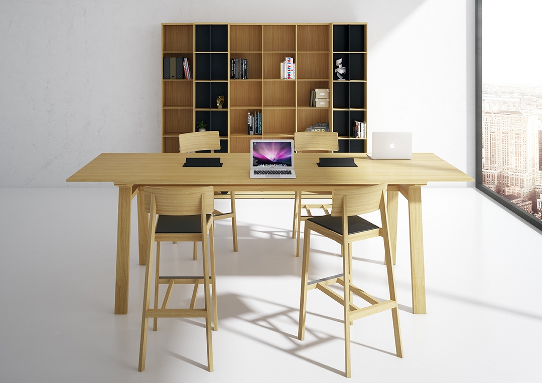 007293 Модульные стеллажи Light Punt Mobles Literatura Santreyd  - Вид №9